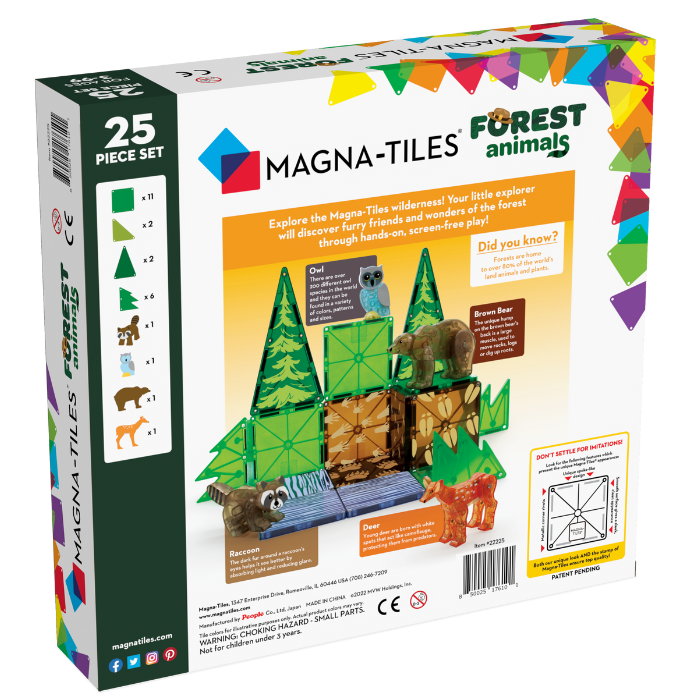 Magna Tiles Forest Animals (25st)