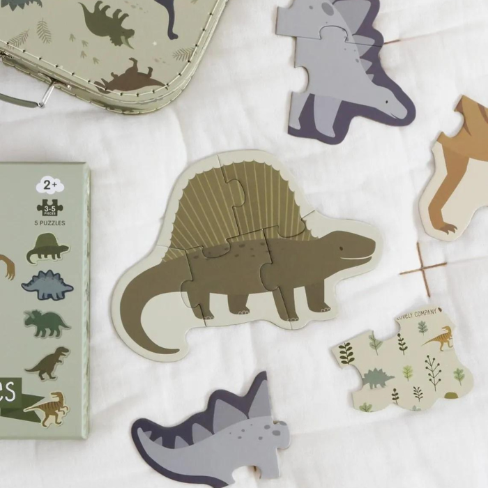 A Little Lovely Company puzzel dinosaurussen