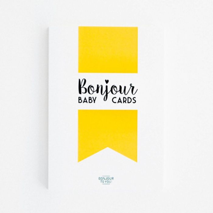  Bonjour Baby! Cards (40st) Bonjour to you!