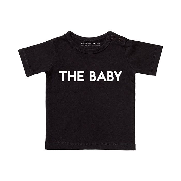The Baby t-shirt zwart