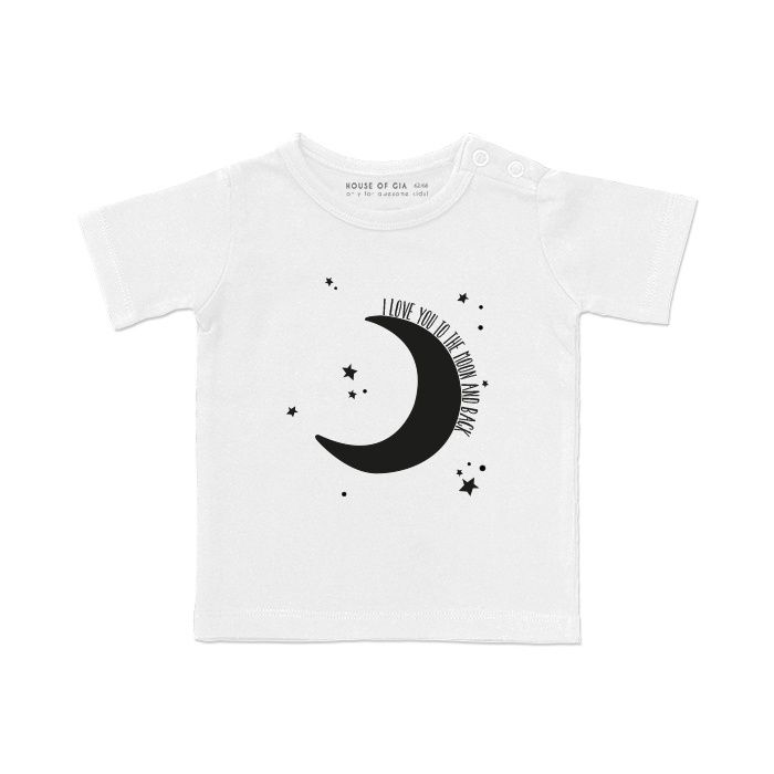 Kids T-shirt love you to the moon and back