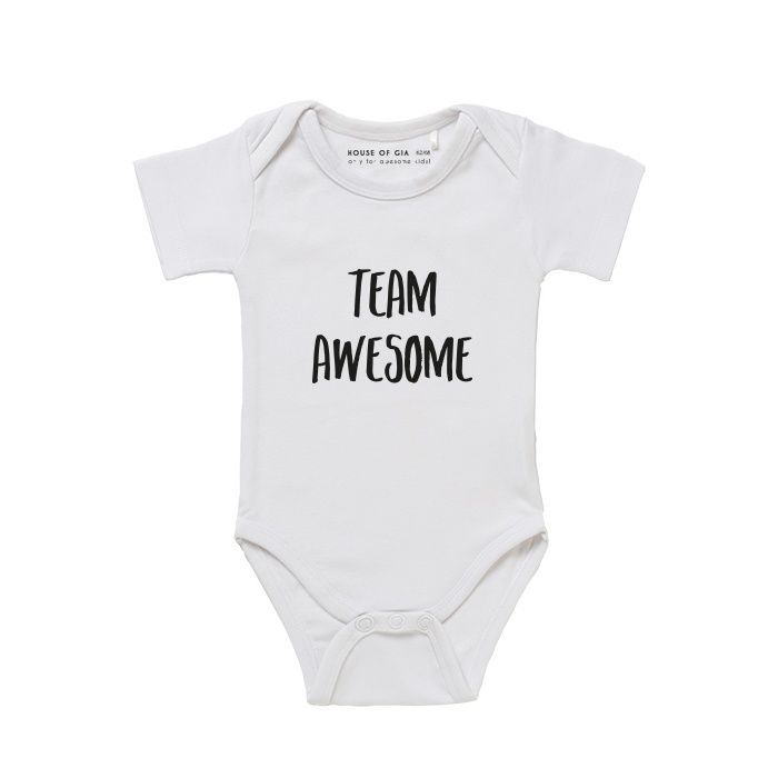 Baby Romper Team Awesome
