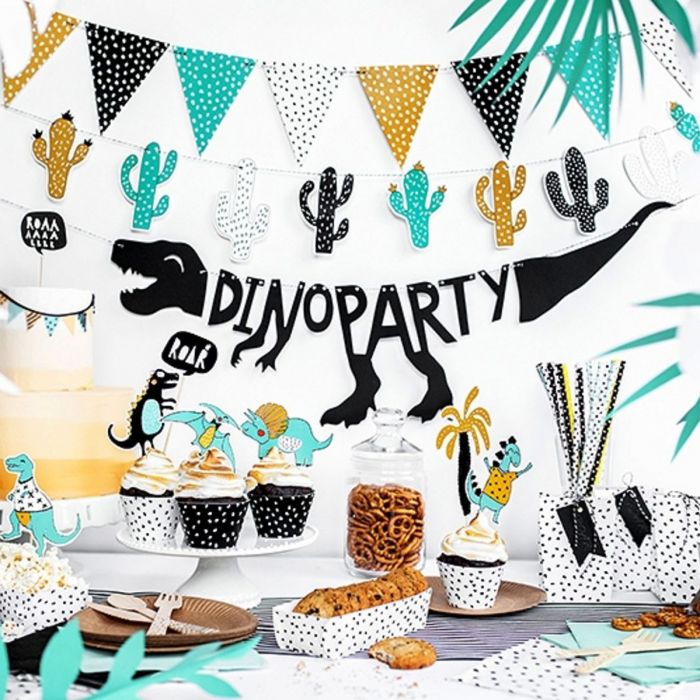 Cupcake toppers (5st) Dino Party