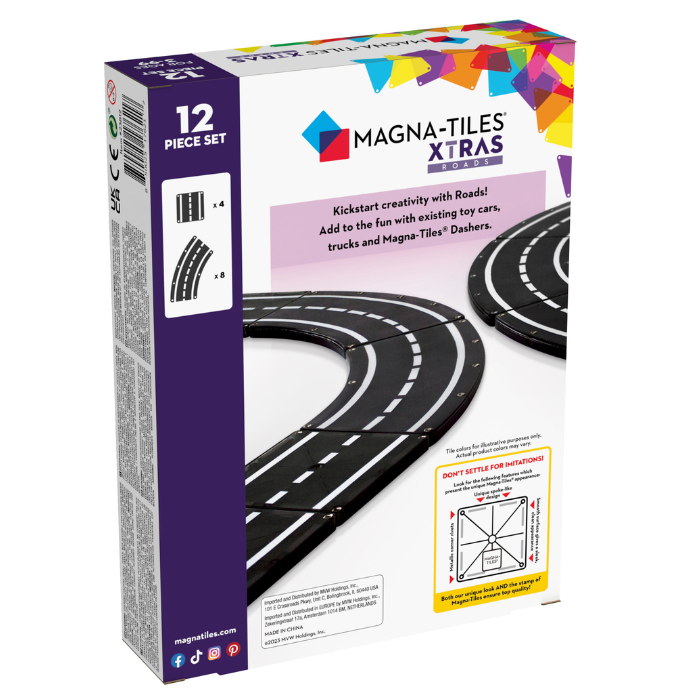 Magna Tiles Extra Road Pack (12st)