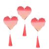 Meri Meri mini pinata's Heart Valentine ombre (3st)