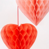 Honeycombs Valentine Heart (6st) Meri Meri