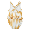 Liewood zwempak Amina baby Stripe Yellow/White
