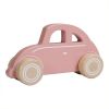 Houten auto roze Little Dutch