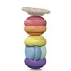 Stapelstein stapelstenen Pastel Rainbow + balansbord
