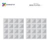 Connetix Tiles basis bouwplaten clear pack (2st)