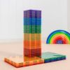 Connetix Tiles rainbow square pack (42st)