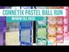 Connetix Tiles pastel ball run pack (106st)