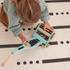Kids Concept tapijt grijs/wit (130x160cm)