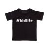 #KIDLIFE t-shirt zwart