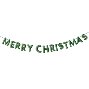 Vilten slinger Merry Christmas Merry and Bright Ginger Ray