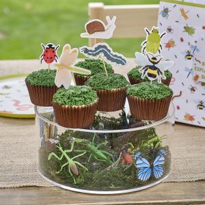 Cupcake prikkers insecten Bugging Out Ginger Ray