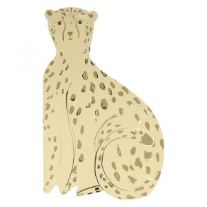 Schetsboekje met stickers Cheetah Meri Meri