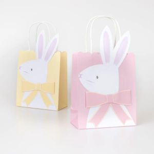 Uitdeeltasjes Easter Bunny (8st) Meri Meri