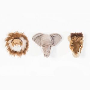 Mini dierenkoppen Safari giftset Wild&Soft