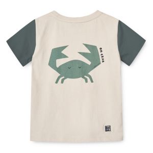 Liewood t-shirt Apia oh crab/sandy