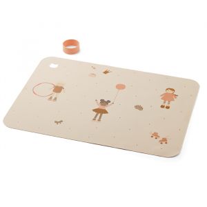 Liewood Placemat Jude Doll sandy