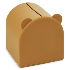 Liewood siliconen wc-rol cover Pax golden caramel