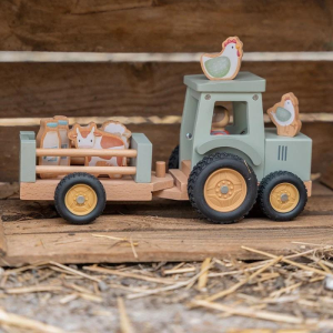 Little Dutch tractor met trailer Little Farm