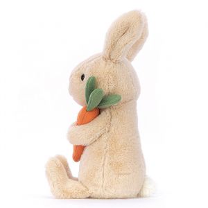 Jellycat knuffel Bonnie Bunny met wortel
