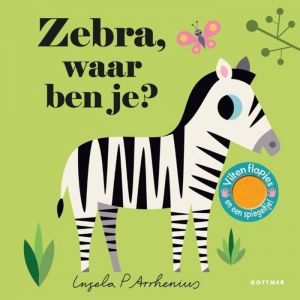 Prentenboek Zebra, waar ben je? (2+)