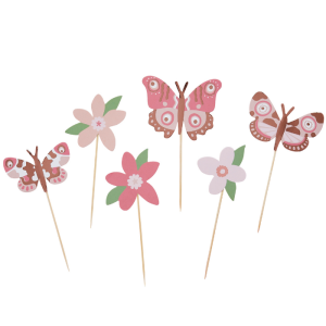 Prikkers bloemen en vlinders Little Princess (12st)