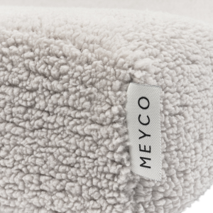 Meyco aankleedkussenhoes teddy greige 50x70cm
