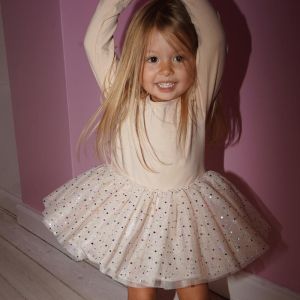 Konges Slojd jurk Fairy Ballerina Etoile multi rose
