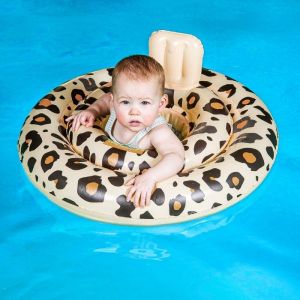 Baby zwemband panter beige (0-1 jaar) Swim Essentials