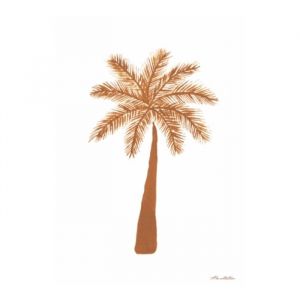Poster Palmtree terra A4 À La