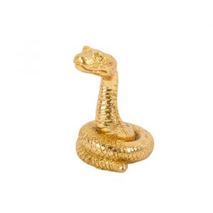 Tafeldecoratie slangen goud (2st)