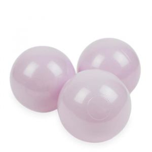 Ballenset ballenbak baby roze pearl (50st) Moje