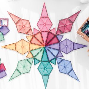 Connetix Tiles pastel geometry pack (40st)