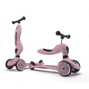 Scoot and Ride Highwaykick 1 loopfiets-step rose