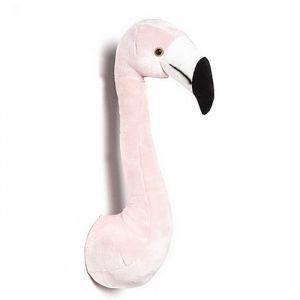 Dierenkop Flamingo roze Wild & Soft 