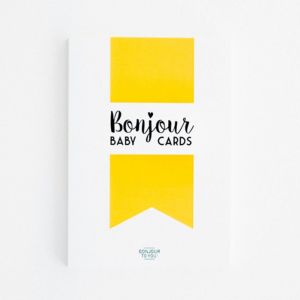  Bonjour Baby! Cards (40st) Bonjour to you!