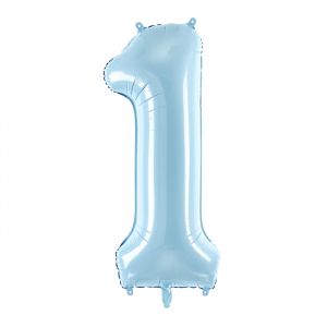 86cm Folieballon Pastel Blauw 1