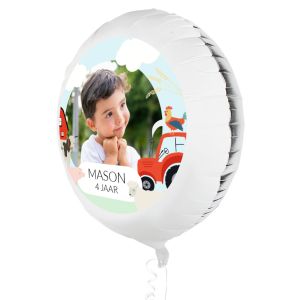 Folieballon met foto boerderij