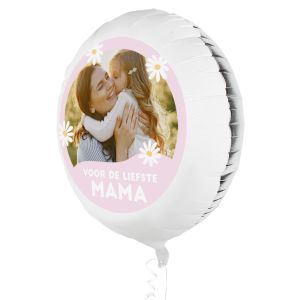 Folieballon met foto voor de liefste mama