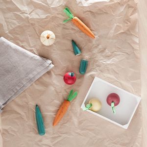 Houten kistje met groenten Kids Concept