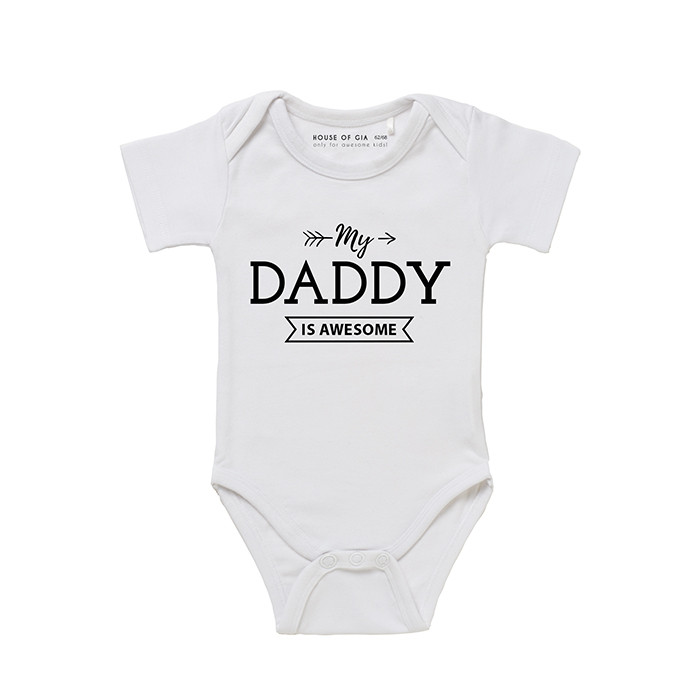 Afbeelding van My daddy is awesome romper