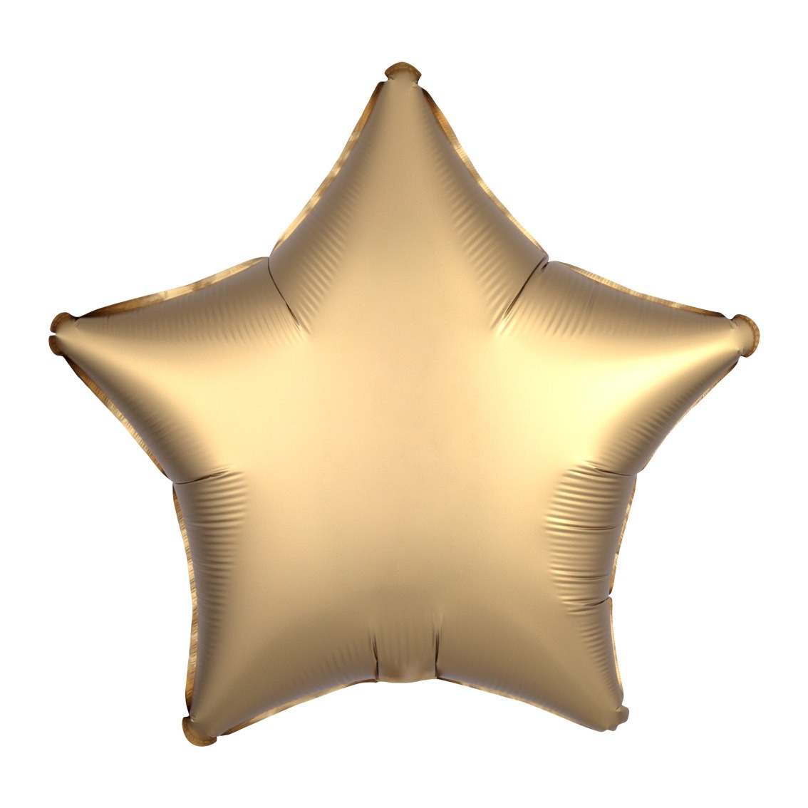 Afbeelding van Folieballon Satin Luxe ster goud (43cm)